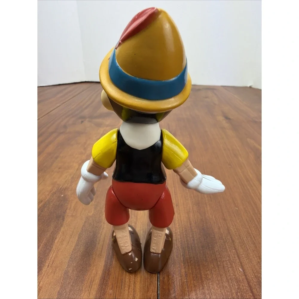 Disney Vintage Pinocchio Articulated Figure  Movable Plastic Toy